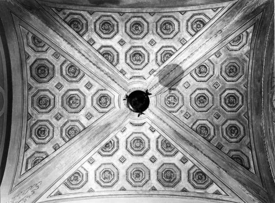 motivi decorativi a cassettoni (decorazione pittorica) di Magri Gaetano (sec. XVIII)