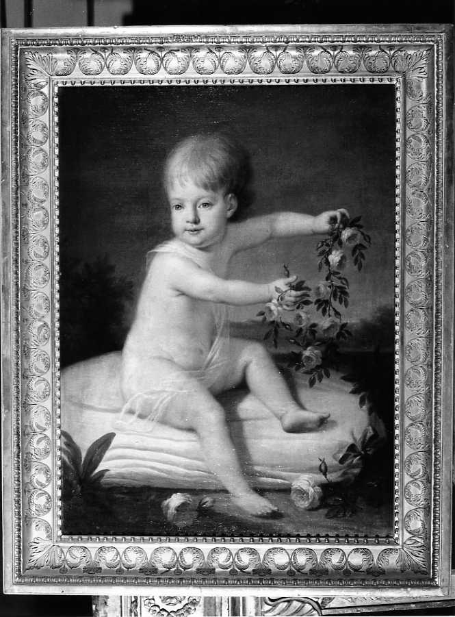 ritratto dell'infante Clementina (dipinto) di Hickel Joseph (fine sec. XVIII)