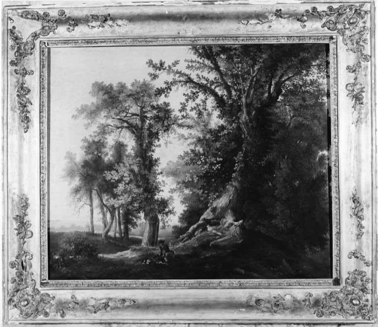 paesaggio (dipinto) di Serritelli Giovanni (seconda metà sec. XIX)