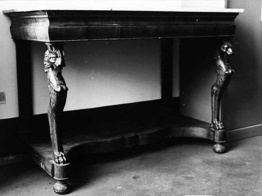 console - bottega campana (prima metà sec. XIX)