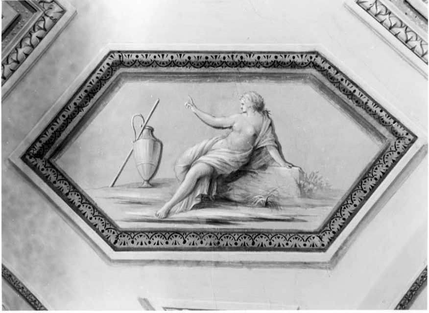 figura femminile (dipinto) di De Angelis Desiderio, Brunelli Carlo (sec. XVIII)
