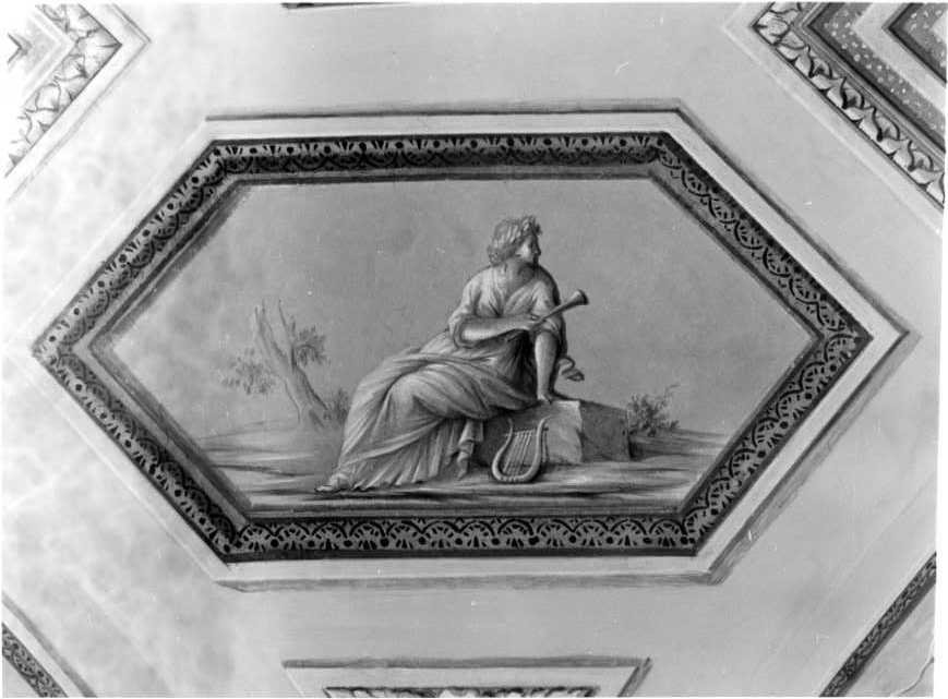 allegoria della Musica (dipinto) di Brunelli Carlo, De Angelis Desiderio (sec. XVIII)