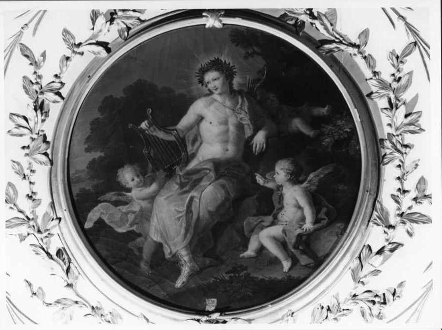 APOLLO (dipinto) di Rossi Giovan Battista (seconda metà sec. XVIII)