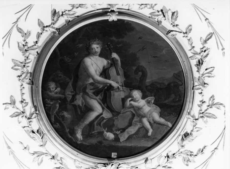 UN FIUME DEL REGNO DI NAPOLI (dipinto) di Rossi Giovan Battista (seconda metà sec. XVIII)