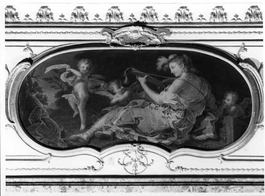 LA MUSICA (dipinto) di Rossi Giovan Battista (seconda metà sec. XVIII)