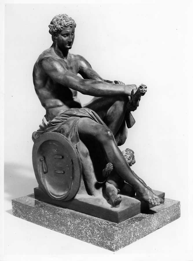 Marte (statuetta, opera isolata) di Righetti Francesco (inizio sec. XIX)