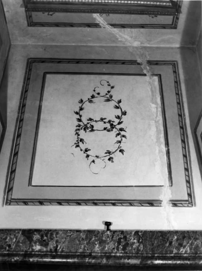 Motivi vegetali, Motivi Decorativi (dipinto, elemento d'insieme) di Fiore Gennaro (bottega) - bottega napoletana (prima metà sec. XVIII)