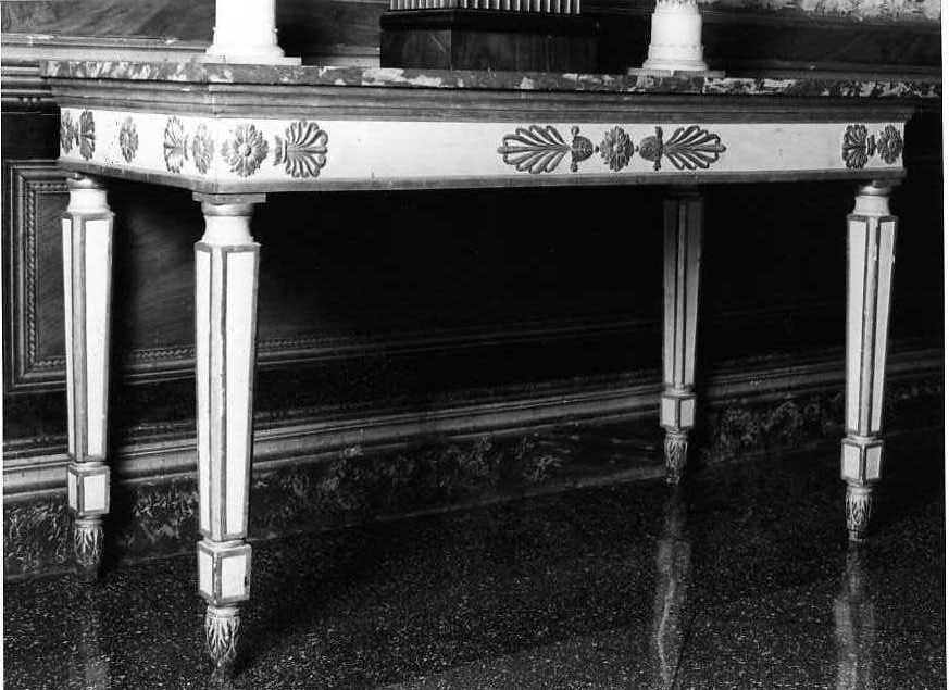 console - ambito italiano (seconda metà sec. XVIII)