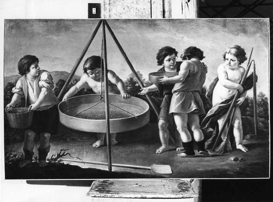 Allegoria dell'Estate, allegoria (dipinto, serie) di Bonito Giuseppe (attribuito) (ultimo quarto sec. XVIII)