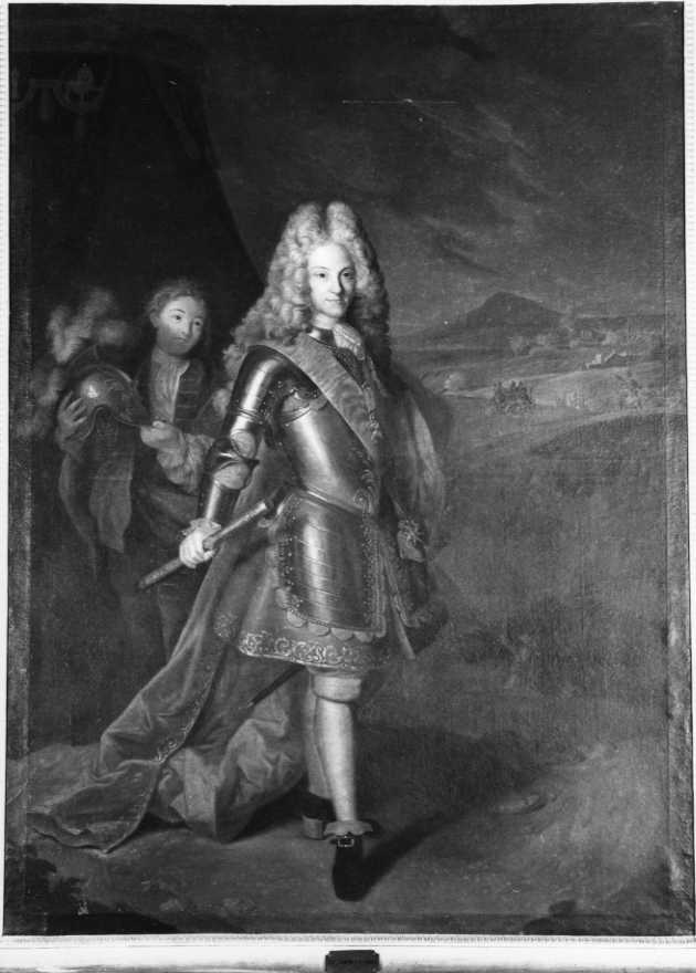 Ritratto di Filippo V di Spagna (dipinto) - ambito italiano (seconda metà sec. XVIII)