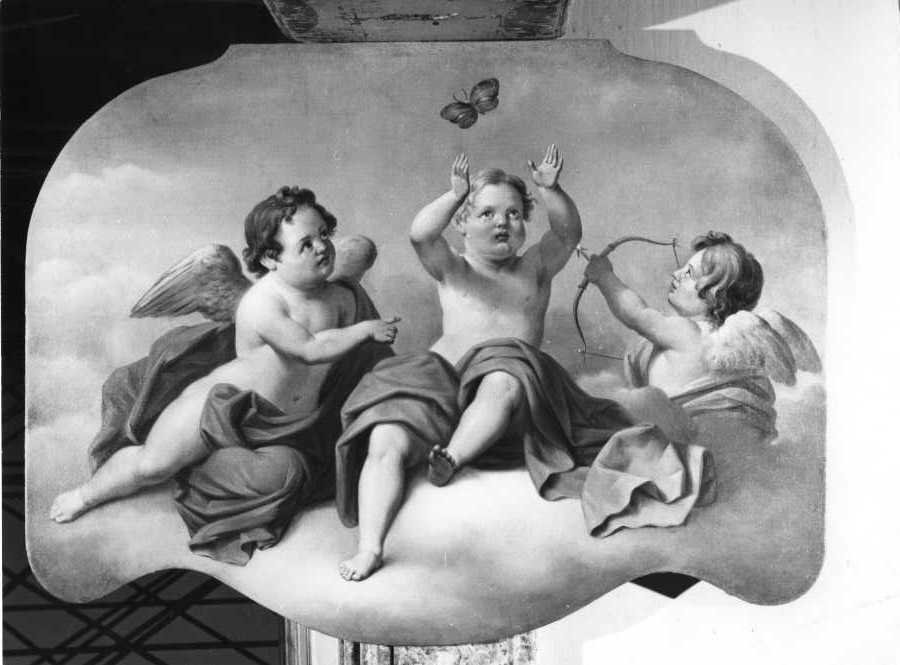 Figure allegoriche (dipinto) - ambito italiano (seconda metà sec. XVIII)