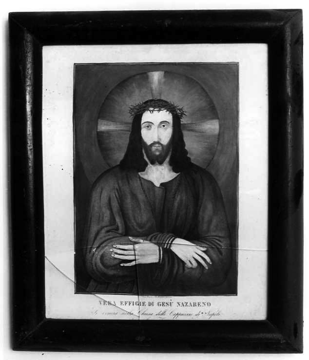 Cristo (stampa) di Morghen Filippo, Masini Giuseppe (seconda metà sec. XVIII)