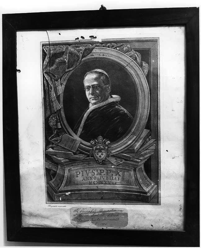Pio XI (stampa) di Blasi A (sec. XX)