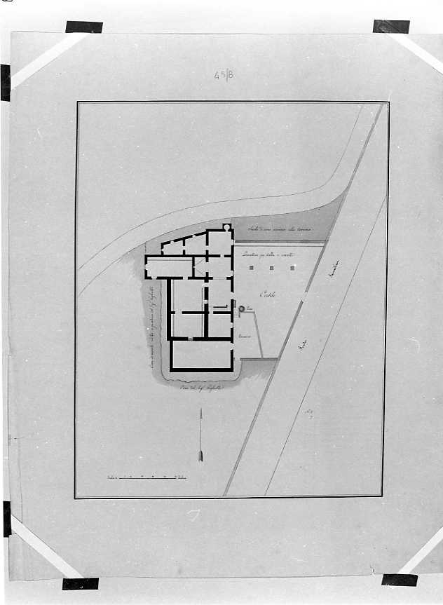 planimetria (disegno) - ambito napoletano (prima metà sec. XIX)
