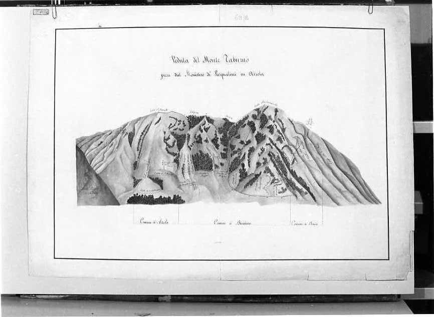 planimetria (disegno) di Paolotti Leopoldo (prima metà sec. XIX)