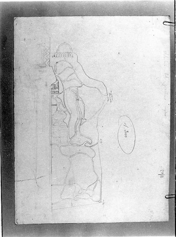 planimetria (disegno) - ambito napoletano (sec. XIX)