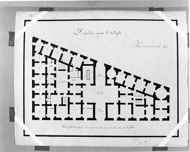 planimetria (disegno) di Paolotti Leopoldo (sec. XIX)