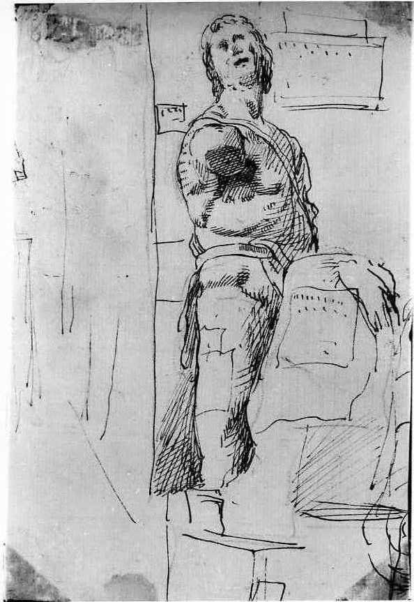 Pasquino (disegno) di Van Wittel Gaspar (ultimo quarto sec. XVII)