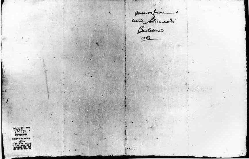 muraglione delle saline di Barletta (disegno, serie) di Vanvitelli Luigi (sec. XVIII)