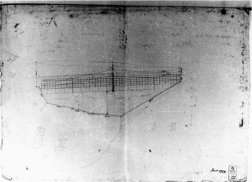 ripartimento delle saline di Barletta (disegno, serie) di Vanvitelli Luigi (terzo quarto sec. XVIII)
