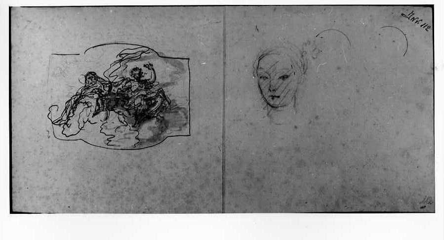 Studio per un quadro decorativo (disegno) di Vanvitelli Luigi (secondo quarto sec. XVIII)