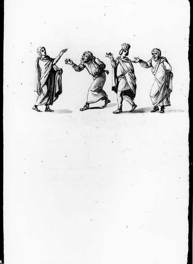 Il Terenzio Vaticano (disegno, serie) di Vanvitelli Luigi (prima metà sec. XVIII)