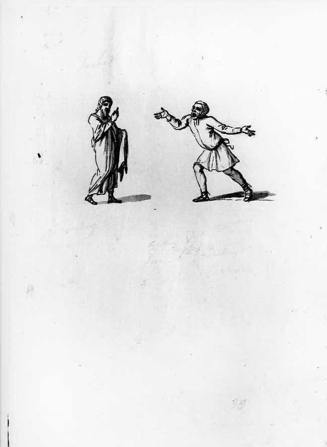 Il Terenzio Vaticano (disegno, serie) di Vanvitelli Luigi (prima metà sec. XVIII)