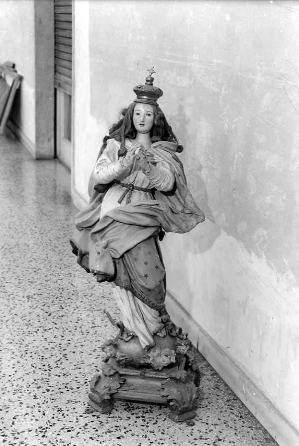Immacolata Concezione (scultura) - bottega campana (sec. XIX)