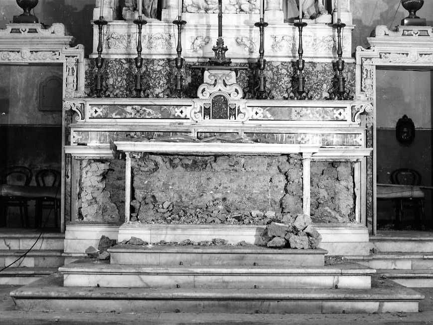 altare maggiore - bottega campana (sec. XVIII)