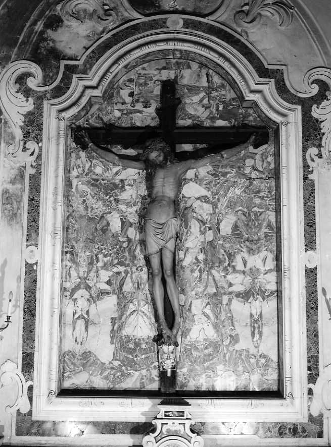 Cristo crocifisso (crocifisso) - bottega campana (fine/inizio secc. XIV/ XV)