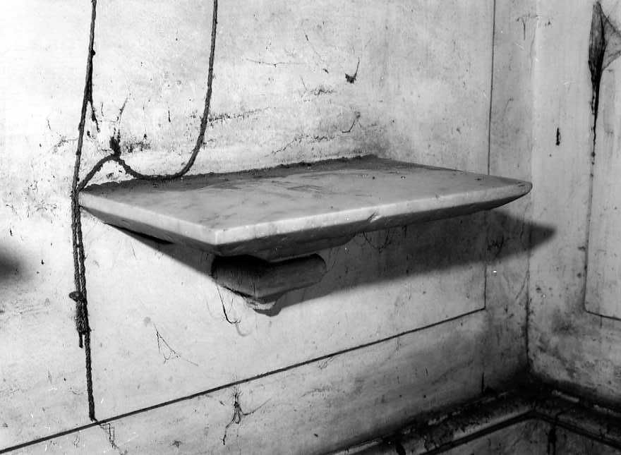 mensola - bottega campana (fine/inizio secc. XIX/ XX)