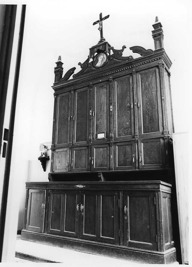 armadio da sacrestia - bottega campana (sec. XVIII)