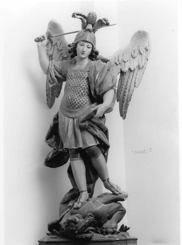 San Michele Arcangelo (statua) - bottega campana (sec. XIX)