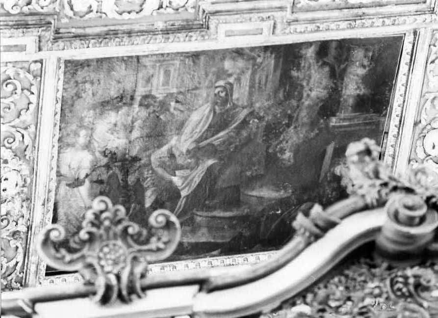 presentazione di Maria Vergine al tempio (dipinto) - bottega napoletana (prima metà sec. XVII)