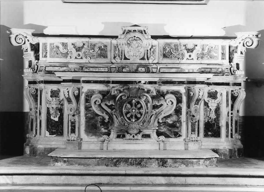 altare, serie - bottega napoletana (metà sec. XVIII)