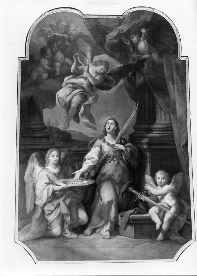 Santa Lucia (dipinto) di Conca Sebastiano (sec. XVIII)