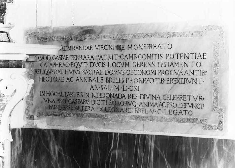 lastra - bottega campana (prima metà sec. XVII)