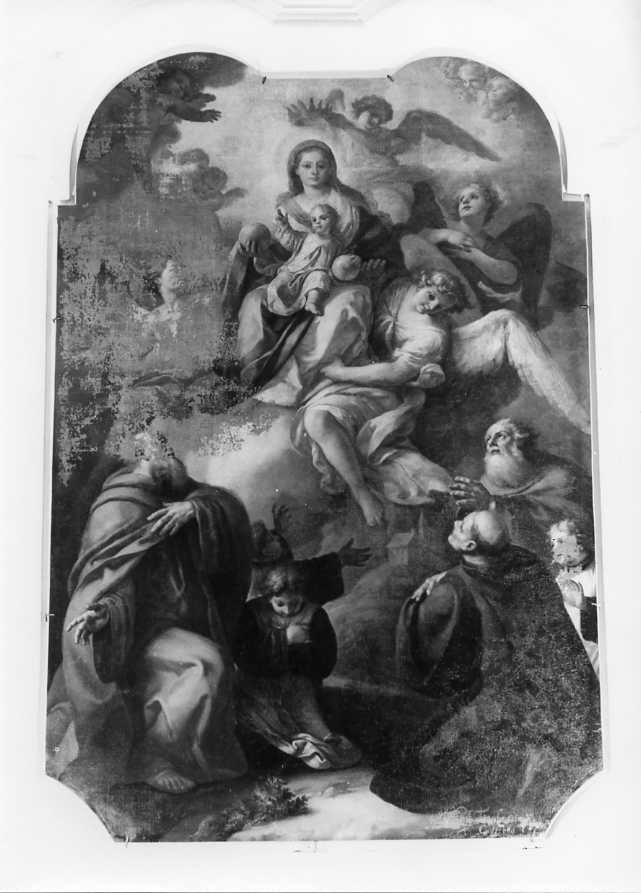 Madonna di Monserrato (dipinto) di Fiaschetti Fedele (terzo quarto sec. XVIII)