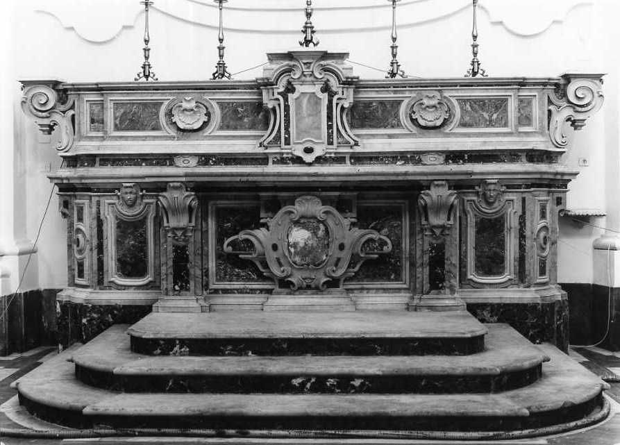 altare, serie - bottega napoletana (seconda metà sec. XVIII)