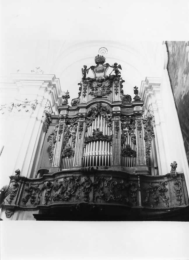 organo, serie - bottega napoletana (terzo quarto sec. XVIII)