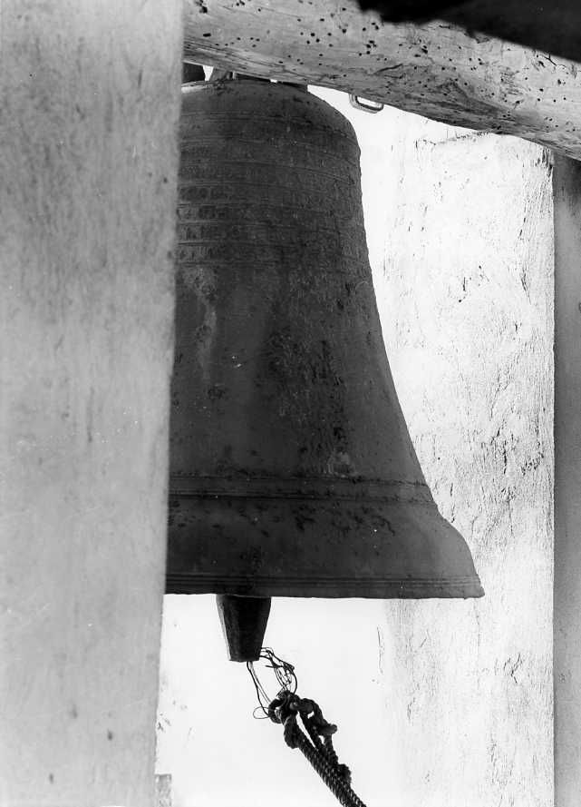 campana da chiesa di Ciarletta Giovan Battista (seconda metà sec. XVIII)