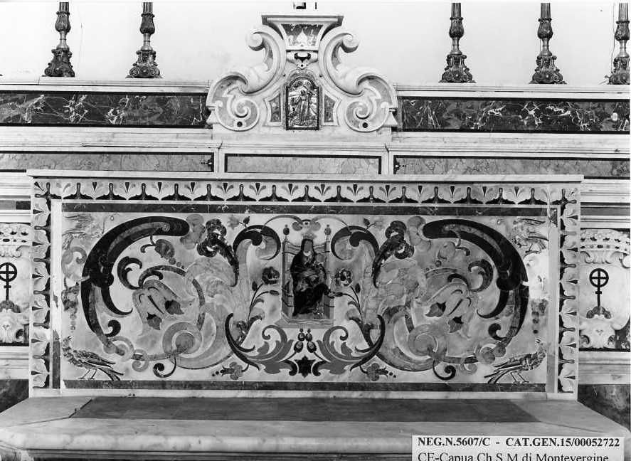 altare maggiore di Landini Bernardino (attribuito) (seconda metà sec. XVII)