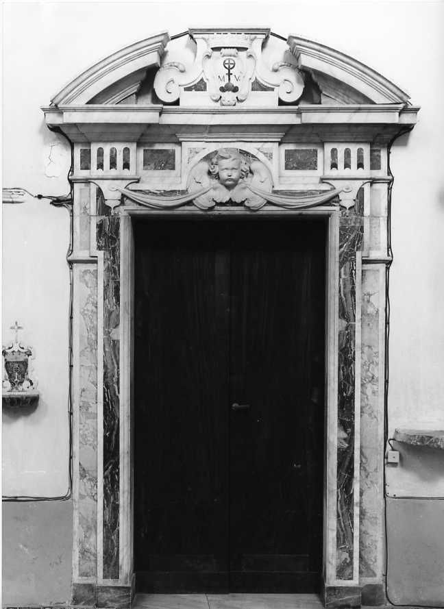 portale, coppia - bottega napoletana (seconda metà sec. XVII)