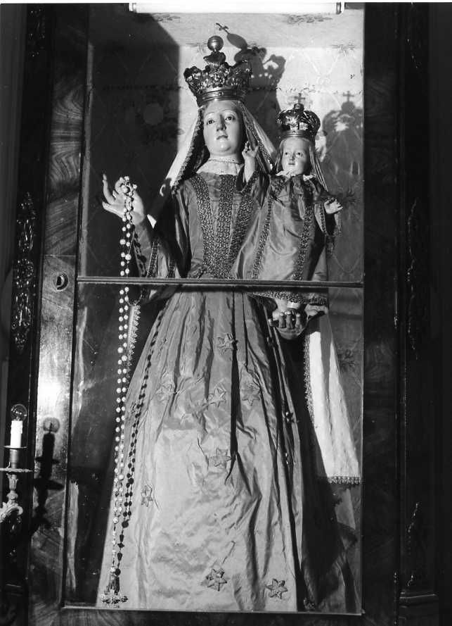 Madonna del Rosario (statua) - bottega napoletana (seconda metà sec. XVII)