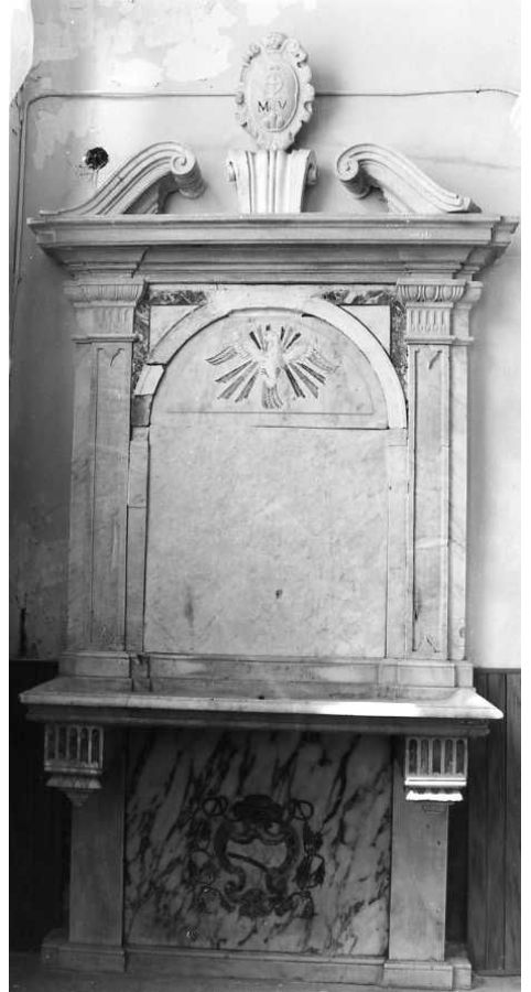 lavabo da sacrestia - bottega campana (sec. XVIII)