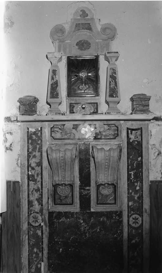 retablo - bottega napoletana (fine/inizio secc. XVIII/ XIX)