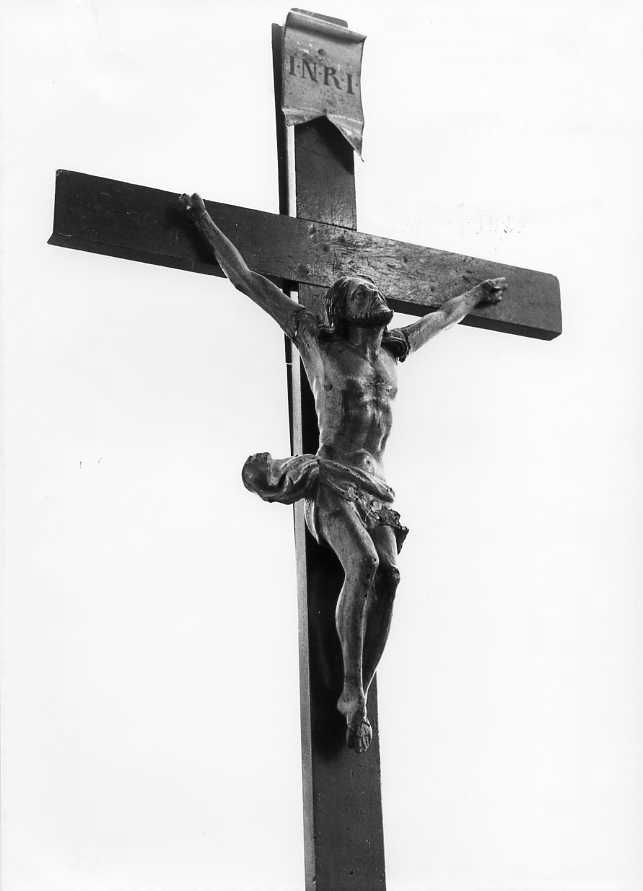 Cristo crocifisso (crocifisso) - bottega campana (sec. XVIII)