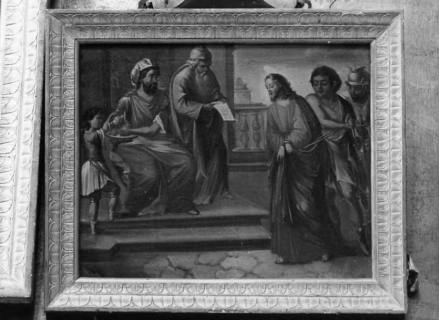 Cristo davanti a Pilato (dipinto) - ambito campano (sec. XIX)