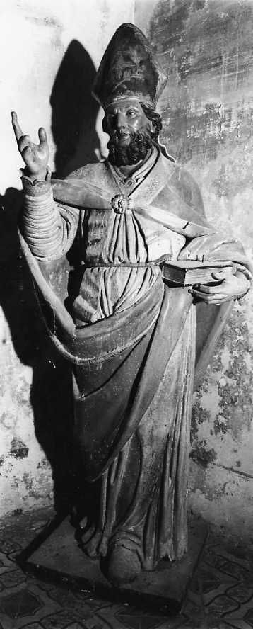 vescovo (statua) - bottega campana (seconda metà sec. XVIII)