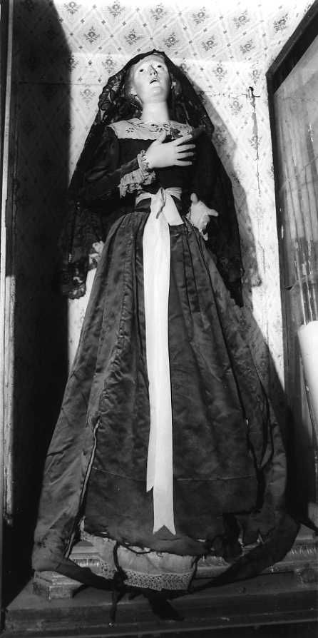 Madonna Addolorata (statua) - bottega campana (sec. XIX)